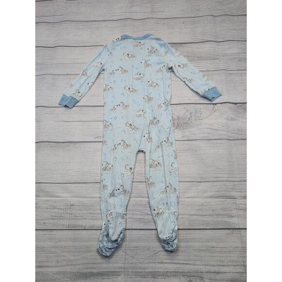 9/12m Magnetic Me Zebra Sleeper - Picture 4 of 5